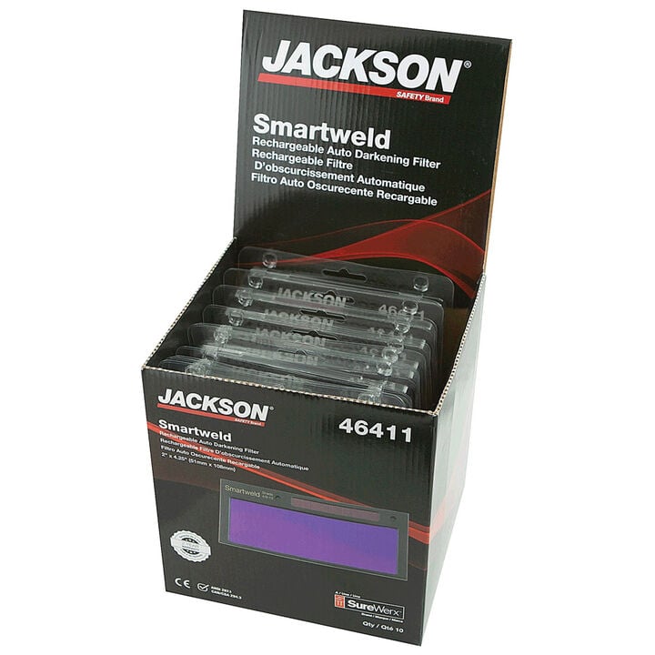 Jackson Safety Replacement/Drop-Ins Variable Shade Auto Darkening Filter, large image number 2