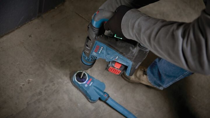 Bosch 18V Hitman Rotary Hammer SDS Max 1 5/8in PROFACTOR Kit, large image number 17