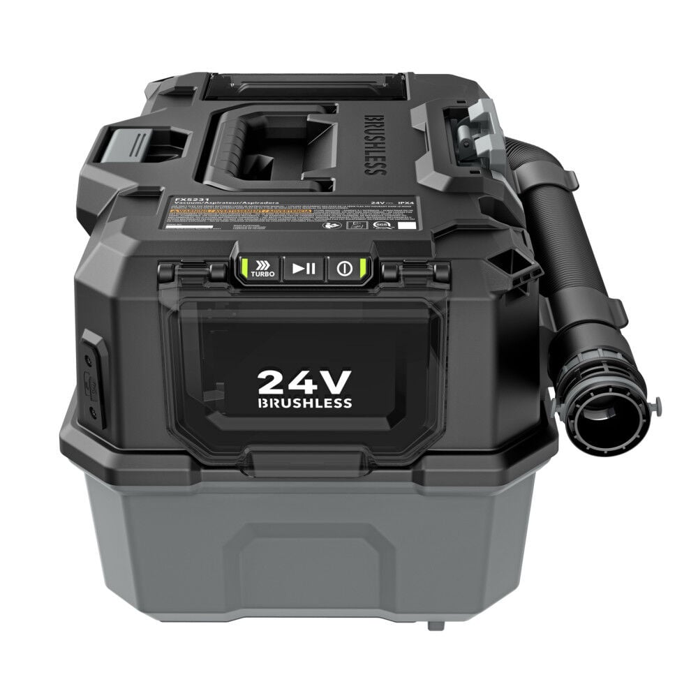 FLEX STACK PACK 24V 2.5 Gallon Wet/Dry Vacuum (Bare Tool), large image number 3