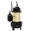 K2 Pumps Effluent Pump 1/2 HP Cast Iron with Piggyback Tethered Switch, small image number 4