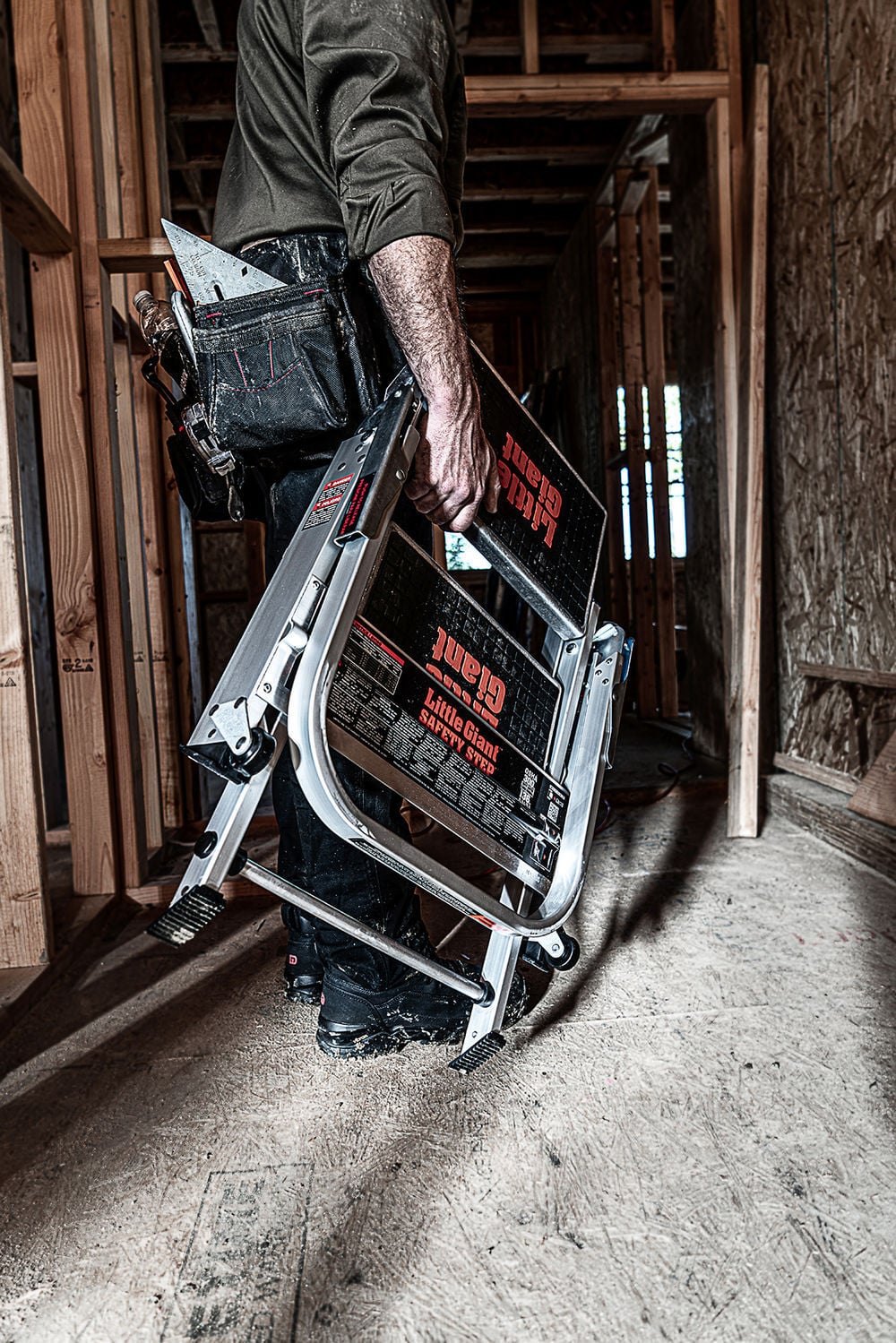 Little Giant Safety Safety Step M2 Aluminum Type 1A Step Ladder, large image number 13