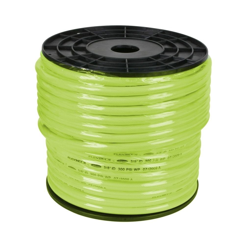 Flexzilla Pro Air Hose 3/8in x 250' with plastic spool in ZillaGreen, large image number 1