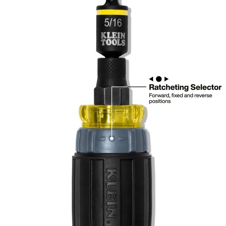 Klein Tools KNECT 7-in-1 Impact Stubby Driver, large image number 4