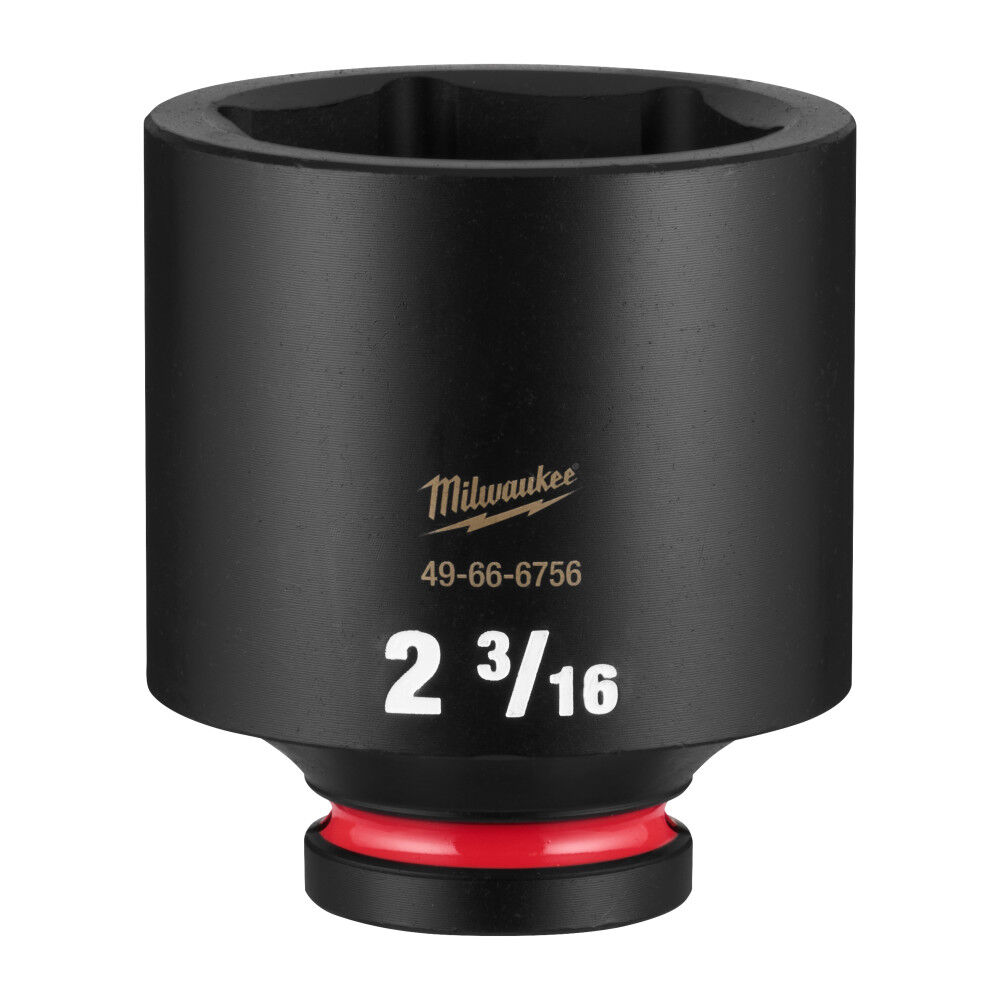 Milwaukee SHOCKWAVE Impact Duty 3/4 Inch Drive 2-3/16 Inch Deep 6 Point Socket - 49-66-6756