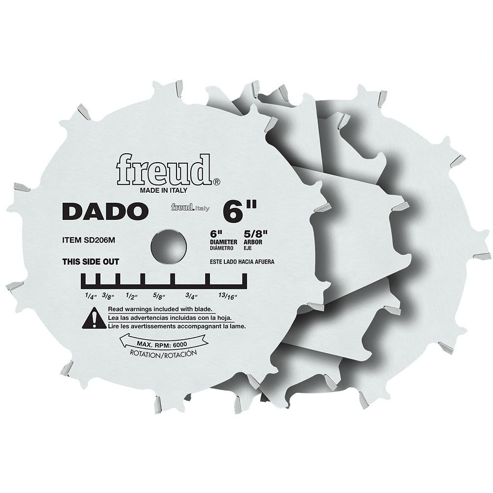 Freud 6 In. x 10T Pro Dado Set, large image number 1