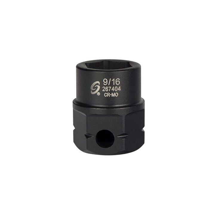 Sunex 9/16 Inch 1/2 Inch Drive Molybdenum Steel Low Profile Impact Socket, large image number 1