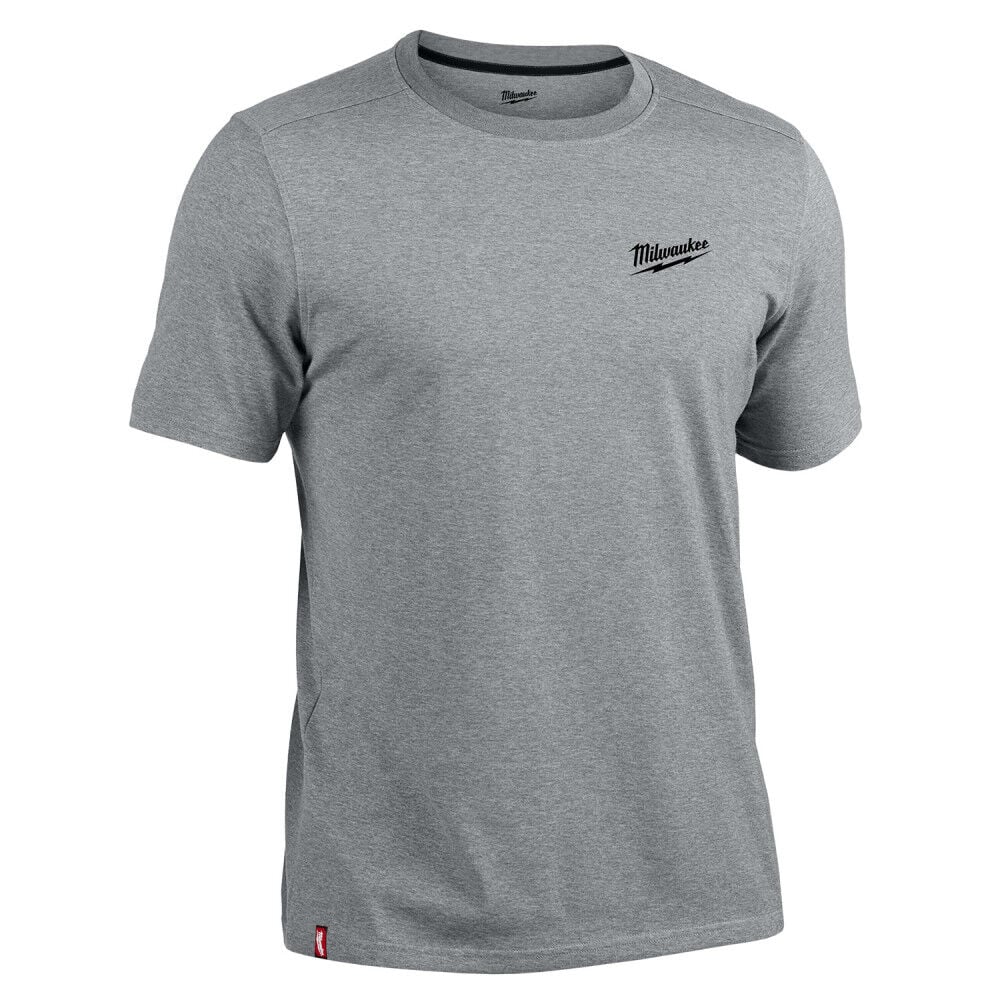 Milwaukee Hybrid Work Tee Short Sleeve Gray Size Small - 603G-S