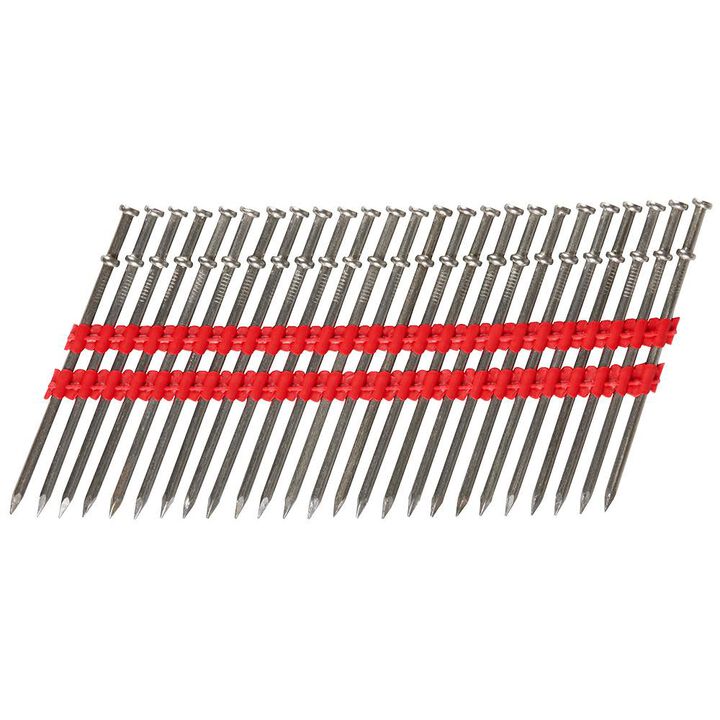Milwaukee 16D 3 Inch x .131 Inch Collated Duplex Nails
