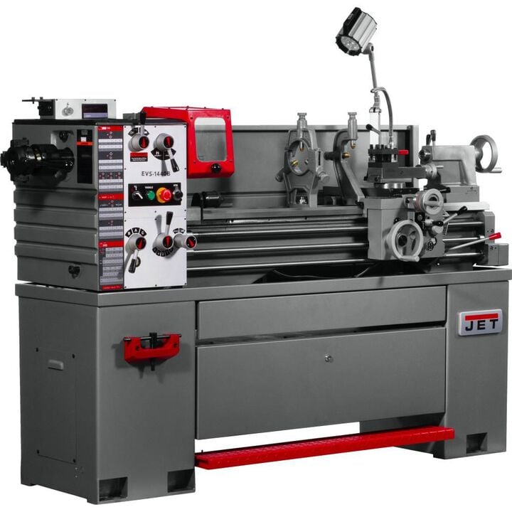 JET Electronic Variable Speed Lathe with Taper Attachment & Collet Closer, large image number 7