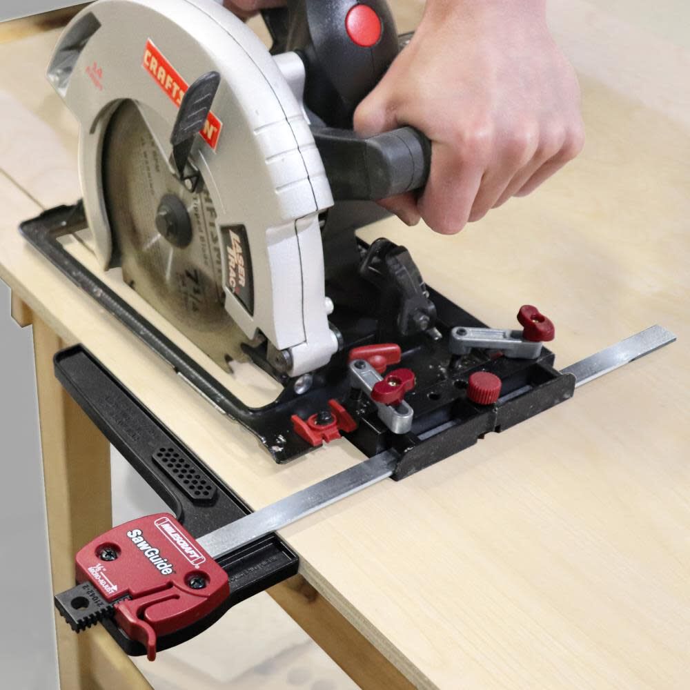 Circular saw guide discount rail harbor freight