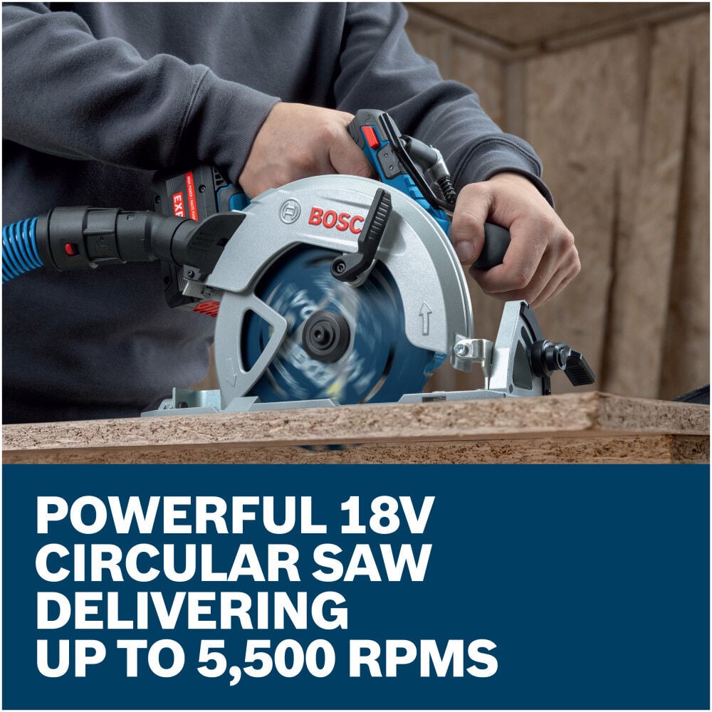 Bosch 18V 7-1/4 Inch Circular Saw (Bare Tool), large image number 5