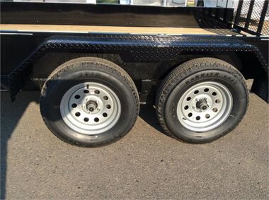 Doolittle Trailer Mfg Steel Sided Open Utility Trailer 14'x84in Tandem Axle HD Pro Toolbox, large image number 15