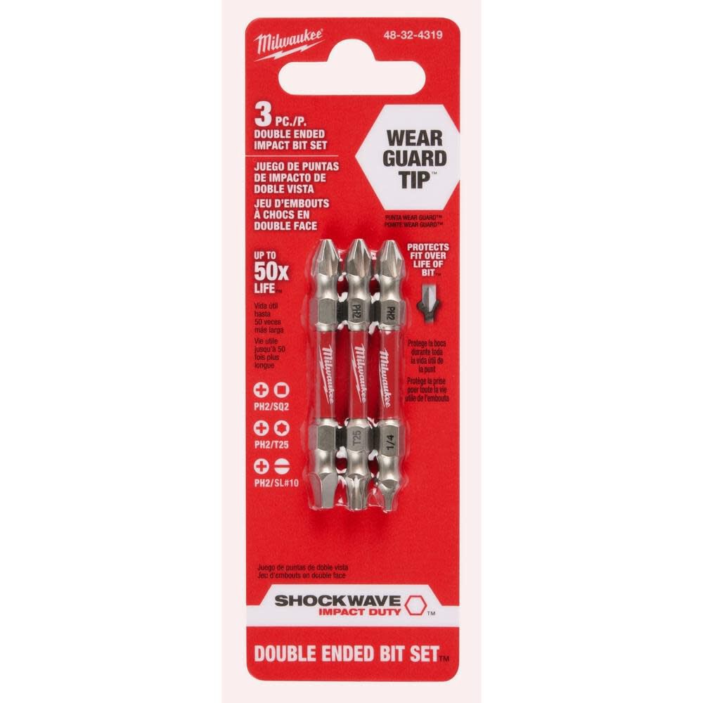 Milwaukee ph2 sales impact bits