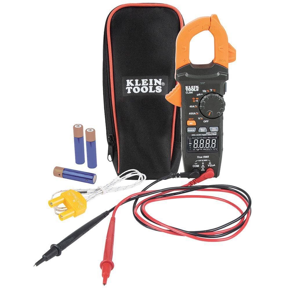 Klein Tools AC/DC Digital Clamp Meter TRMS Auto-Ranging 400 Amp, large image number 1