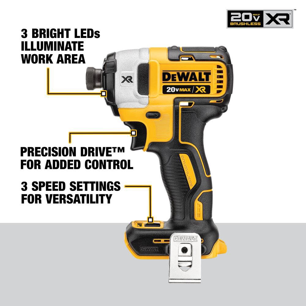 Dewalt impact driver bare outlet