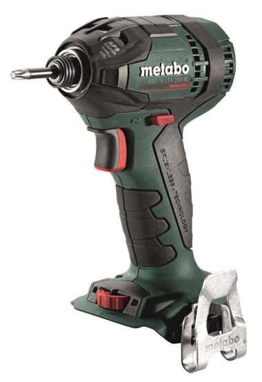 Metabo SSD 18 LTX 200 BL 18V Cordless Impact Driver (Bare Tool), large image number 0