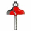 Freud 1-1/2 In. (Dia.) Quadra-Cut Ogee Bit with 1/4 In. Shank, small image number 1