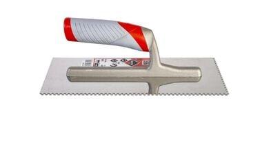 Rubi Tools Stainless Steel Notched Trowel 1/8 In. x 1/8 In. (3x3 mm.)