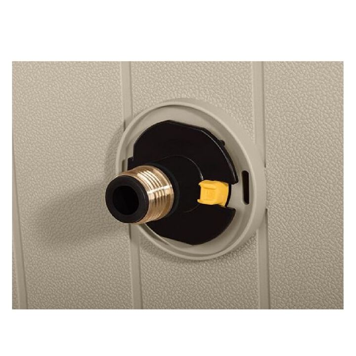 Suncast 225 Ft. Resin Smart Tube Hose Hideaway, Light Taupe, large image number 1