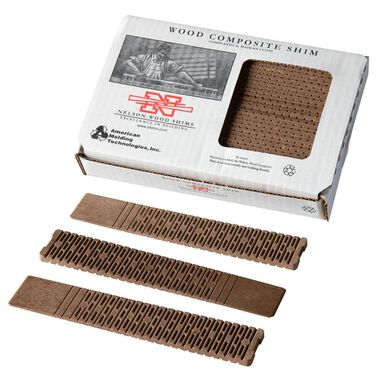 Nelson Wood Shims 8 In. Composite Wood Shims - 32 Count