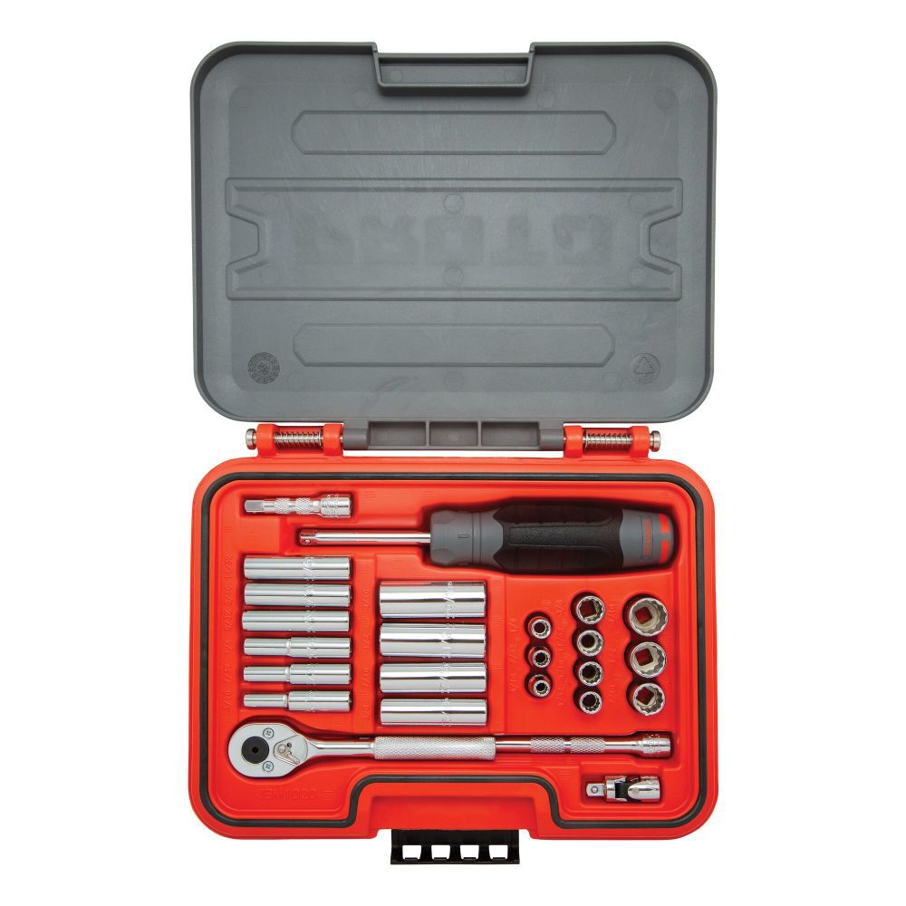 Proto Socket Set 1/4 DR SAE 12pt 25pc, large image number 1