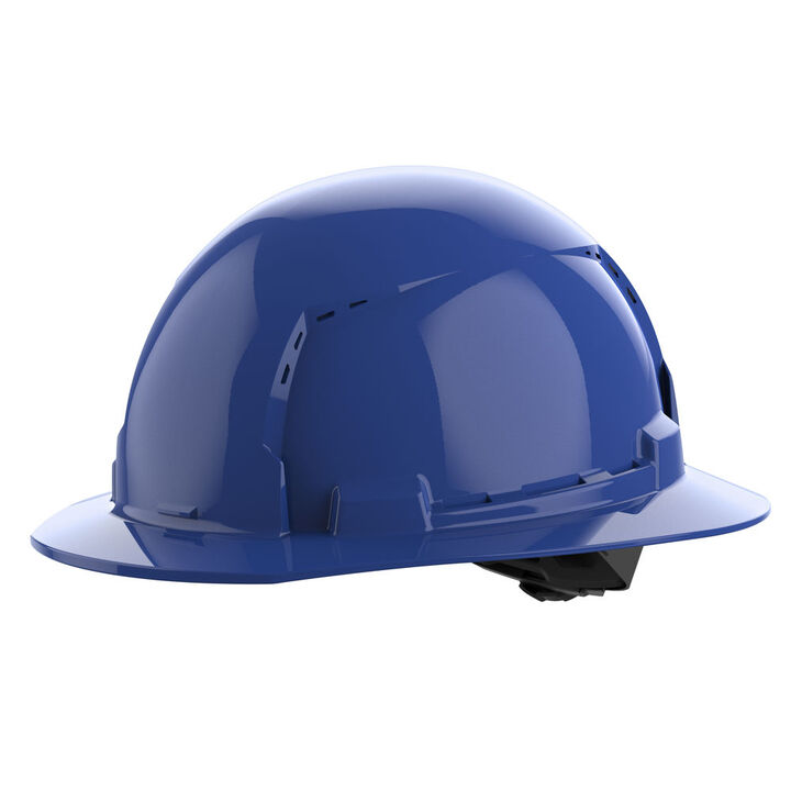 Milwaukee Blue Full Brim Vented Hard Hat with 4pt Ratcheting Suspension Type 1 Class C, large image number 0