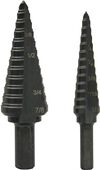 Greenlee Step Bit Set #1 & 4 Sizes: 1/2 & 7/8in, small image number 1