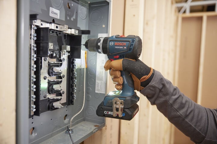 Bosch 1/2 Inch Brushless Connected-Ready Hammer Drill/Driver Kit with (2pk CORE18V 4 Ah Advanced Power Battery, large image number 5