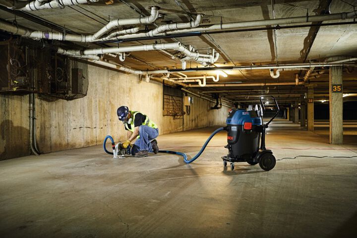 Bosch 17-Gallon 300-CFM Dust Extractor with Auto Filter Clean and HEPA Filter, Reconditioned, large image number 6