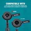 Makita X-LOCK 41/2in 80 Grit Type 29 Angled Grinding and Polishing Flap Disc for X-LOCK and All 7/8in Arbor Grinders, small image number 2