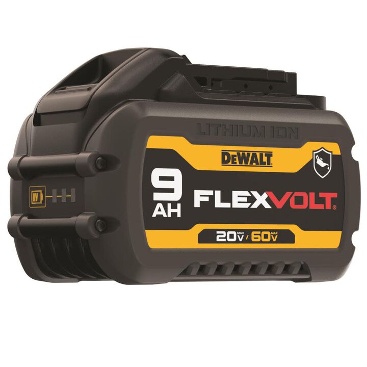DEWALT FLEXVOLT 20V/60V 9Ah Lithium Ion Power Tool Battery Pack with Fuel Indicator