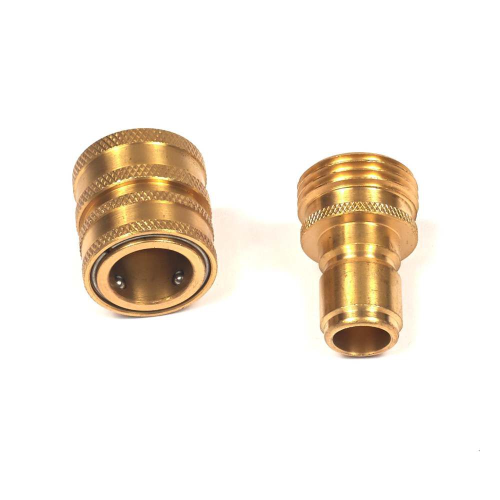 Briggs and Stratton Quick Connect Garden Hose Kit with Heavy Duty Brass Fittings – 6190