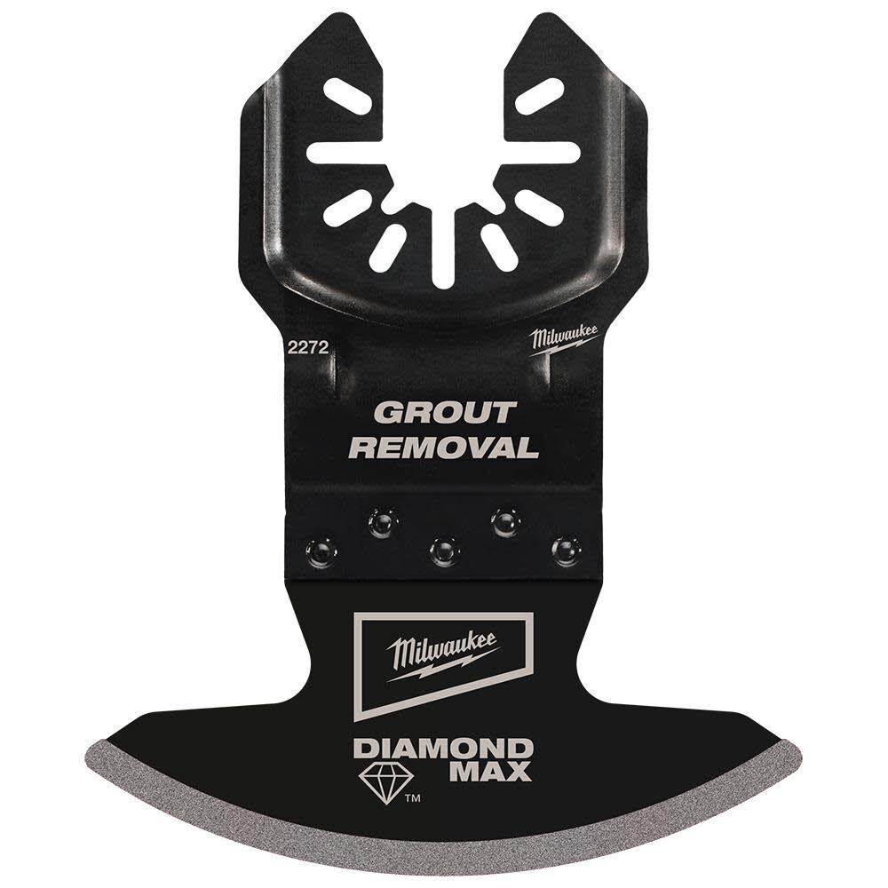 Milwaukee Open-Lok Diamond Max Diamond Grit Grout Removal Multi-Tool Blade 5Pk