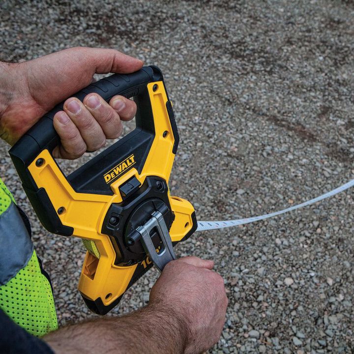 DEWALT 100 ft Dw Hpp Fiberglass Long Tape, large image number 4