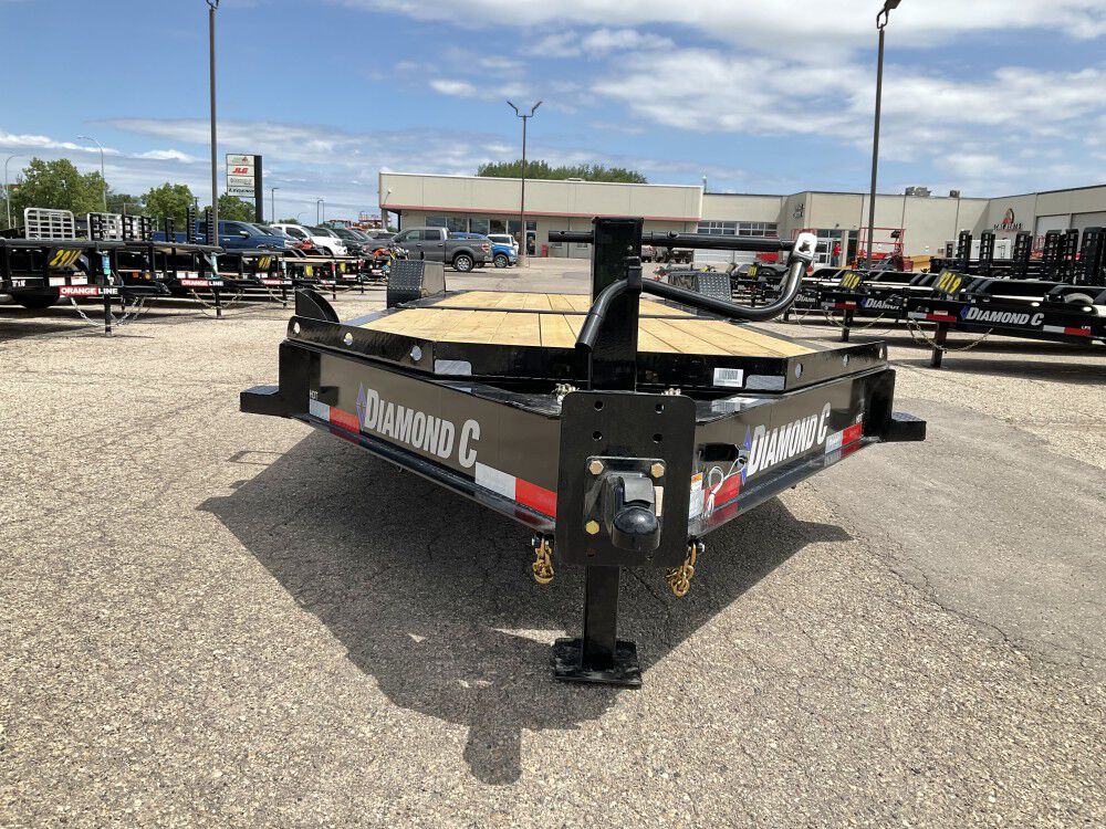 Diamond C HDT208L 24 Ft. x 80 Inch 18000 Lbs Tandem Axle Low-Profile Tilt-Bed Trailer, large image number 3