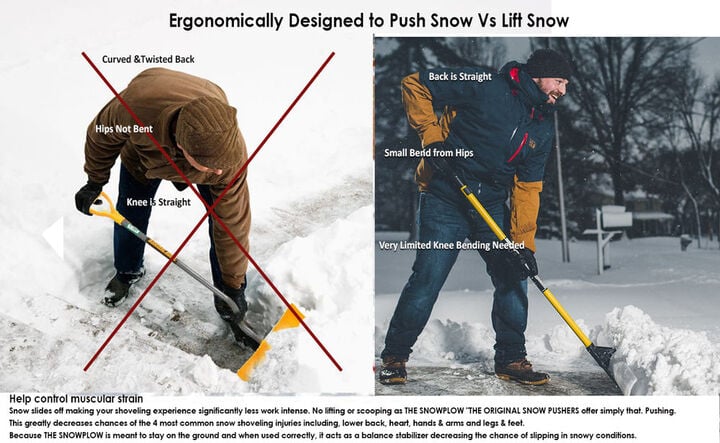 The Snowplow 30 In. Snow Shovel, large image number 2