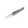Knipex 3.5 Inch Stainless Steel Needle Point Tip Precision Tweezer with ESD Handle, small image number 3
