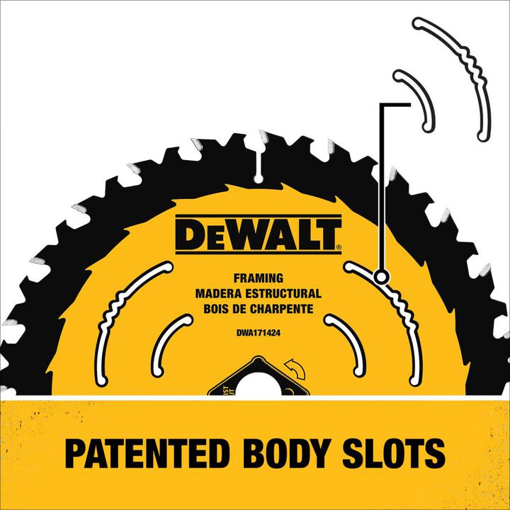 DEWALT ToughTrack 7 1/4 Inch 24T  Pack of 10 Circular Saw Blades, large image number 2