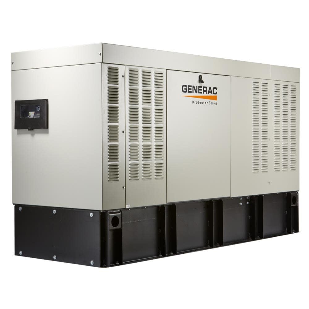 Generac Protector Series 48,000 Watt (48kW) Commerical Diesel 50-State Liquid-Cooled Standby Generator, large image number 1