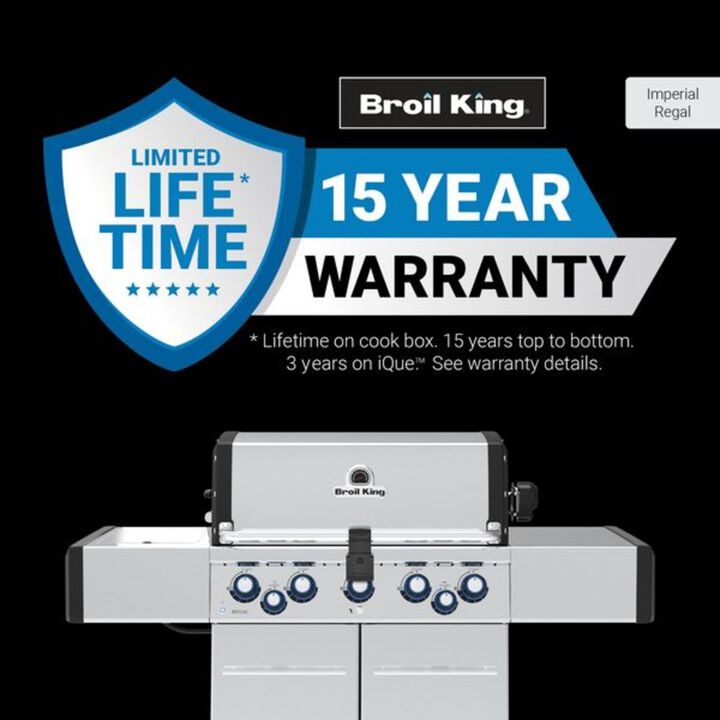 Broil King Regal S 690 IR Natural Gas Grill, large image number 13