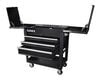Sunex 3 Drawer Slide Top Utility Cart with Power - Black, small