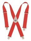 CLC Heavy-Duty Work Suspenders - Red, small