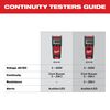 Milwaukee Auto Voltage/Continuity Tester with Resistance Measurement Set, small