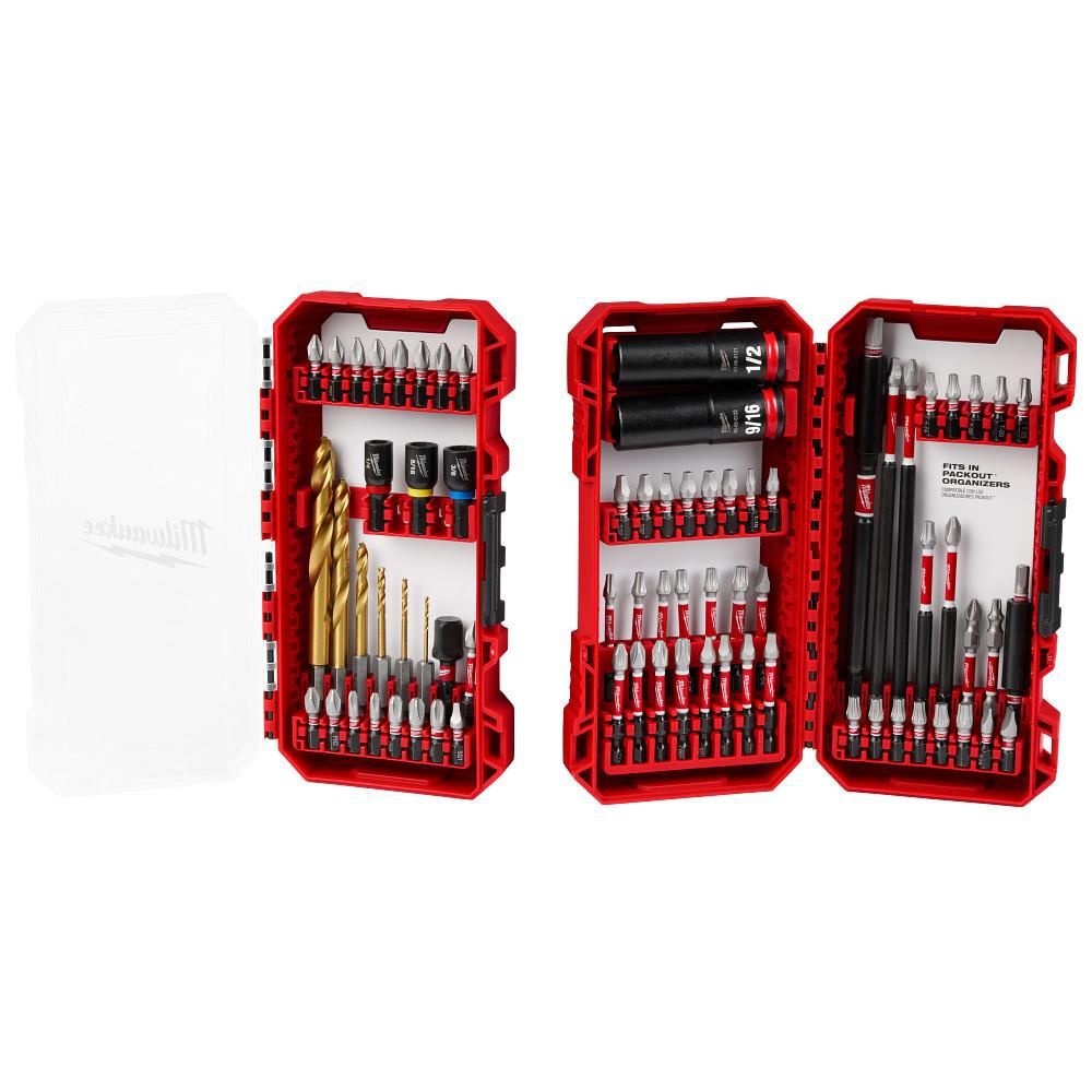 Milwaukee SHOCKWAVE Impact Duty Drill Drive & Fasten Set 75pc, large image number 13