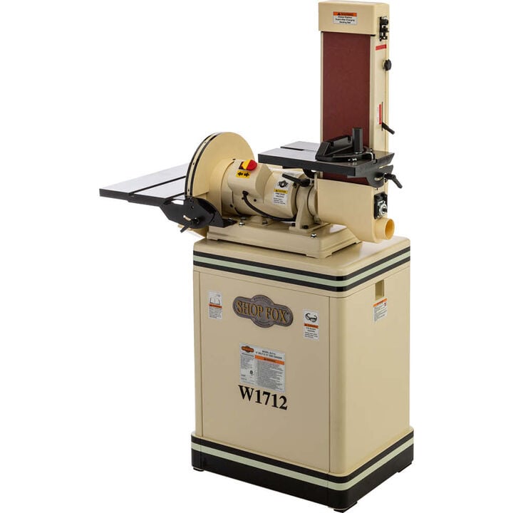 Shop Fox 1-1/2 HP 6in Belt/ 12in Disc Combination Sander, large image number 1