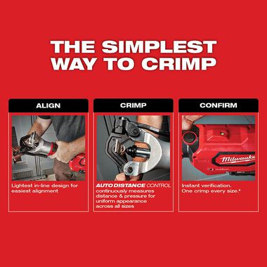 Milwaukee M18 Force Logic 750 MCM Dieless Crimper, large image number 5