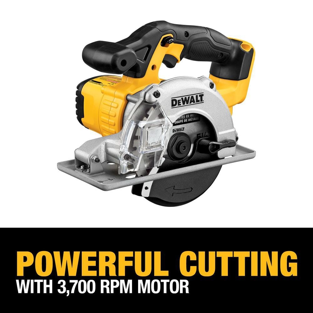 DEWALT 20 V MAX Metal Cutting Circular Saw (Bare Tool), large image number 3