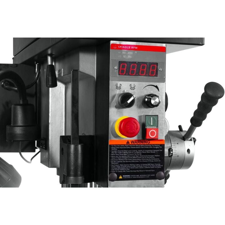 JET 20in Drill Press with 1 1/4in Drilling Capacity & Power Downfeed, large image number 1