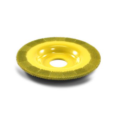 Saburrtooth 4in Flat Face Grooving Disc Fine Grit 7/8in Bore, large image number 1