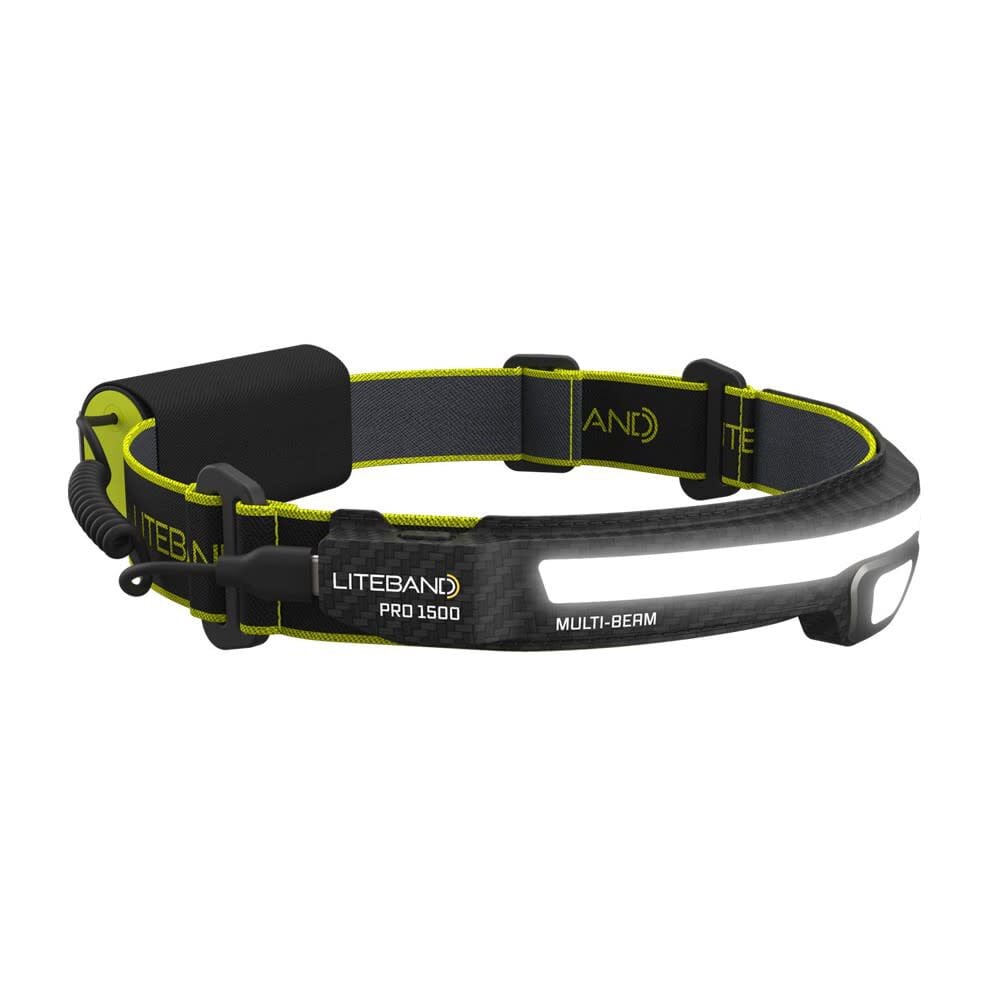 Liteband Pro 1500 MB Carbon Fiber LED Rechargeable Headlamp – LBP1500MB-L34CF